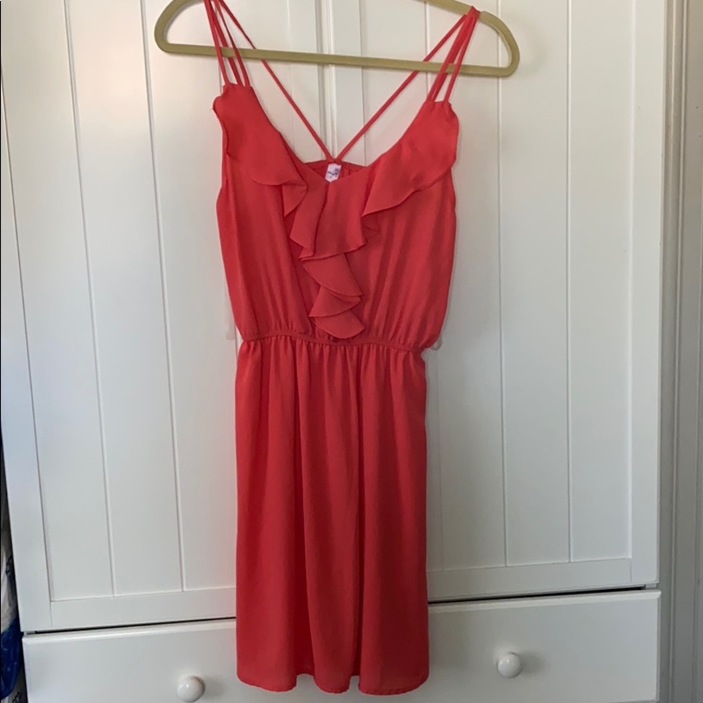Coral Pink Dress